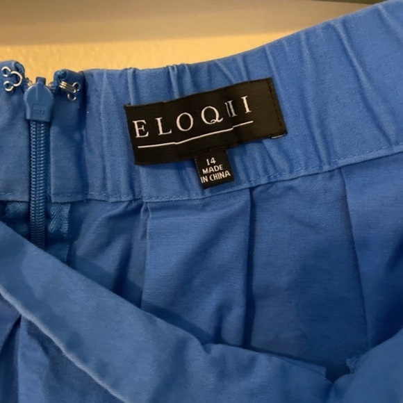 Eloquii royal blue full skirt - Picture 3 of 3